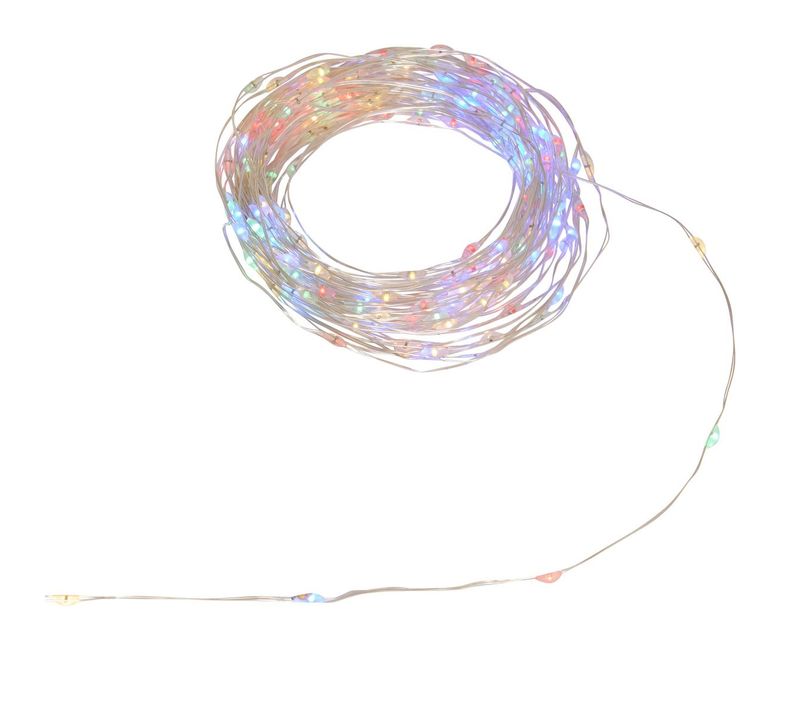 Guirlande Lumineuse Intérieur 100 LED Multicolore Sur 5 Mètres