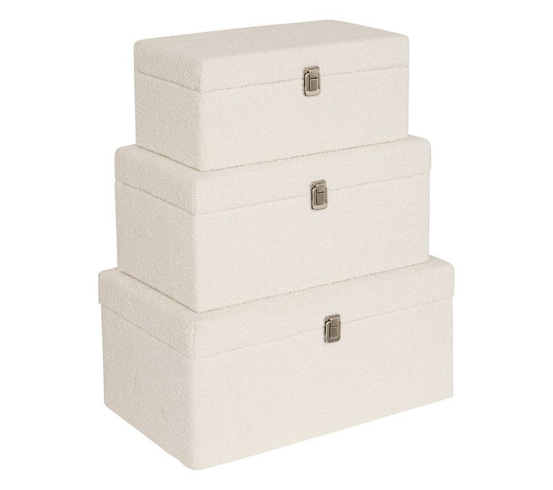 Malles Carlie Blanc 54x26cm