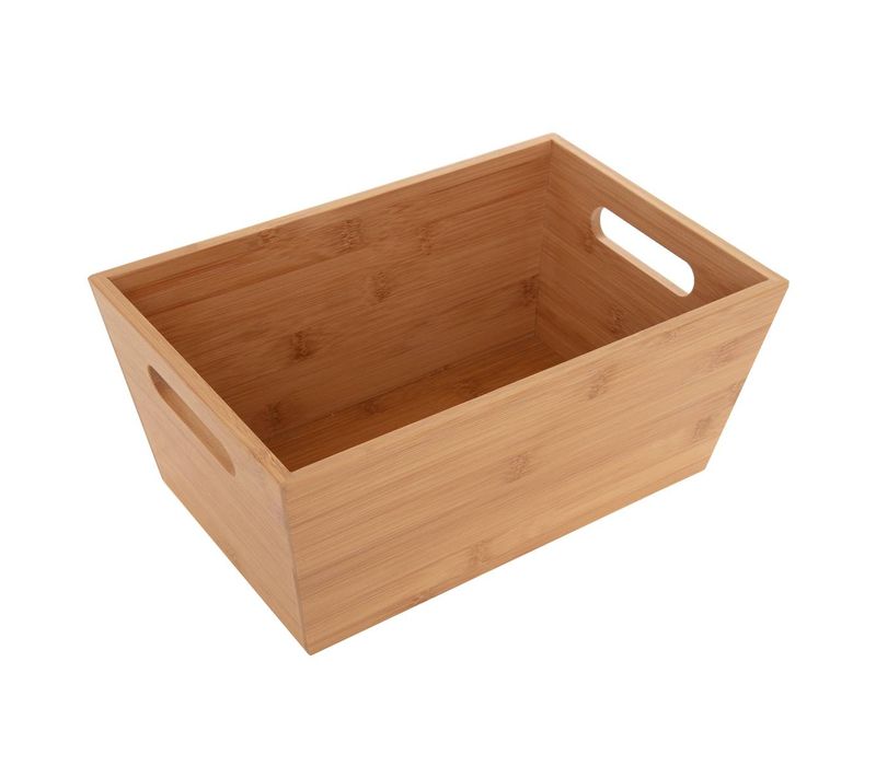 Panier De Rangement En Bambou "naturéo"