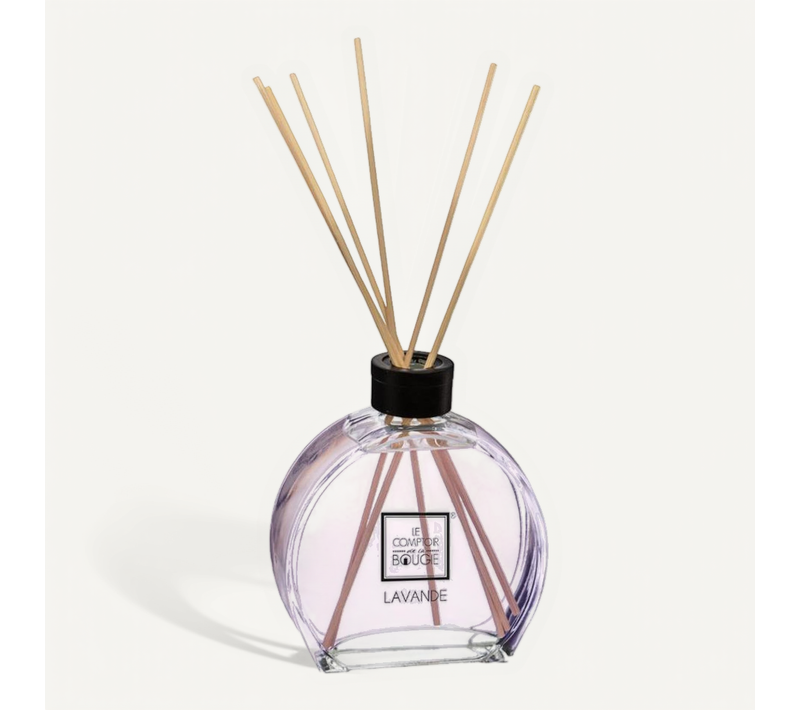 Diffuseur De Parfum Lavande 50 Ml Avec 6 Bâtonnets