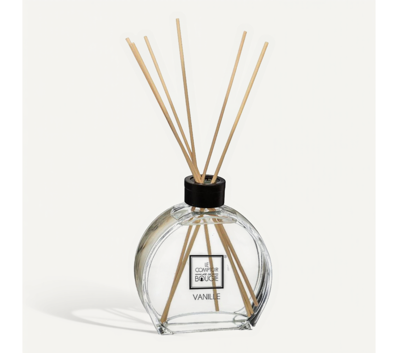 Diffuseur De Parfum Vanille 100 Ml Avec 6 Bâtonnets
