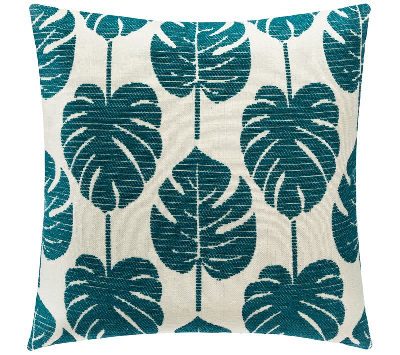 Housse de coussin 40x40 cm FEUILLE Vert