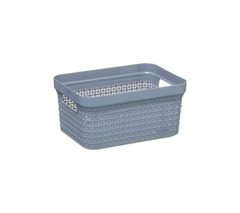 Panier De Rangement "scandi" 17l Gris