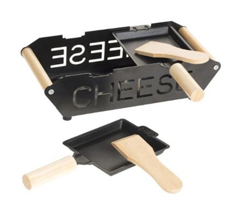 Appareil à Raclette 2 Personnes "bougie" 23cm Noir