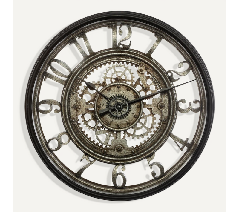 Pendule Murale Avec Mécanisme Apparent D 51 Cm
