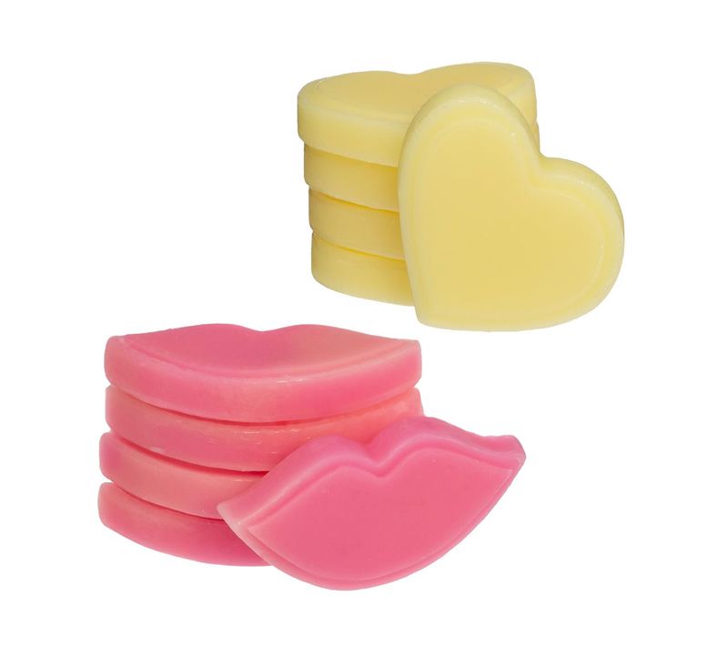 Sachet 10 Pièces Cires Parfumées 2 Parfums Yuzu Thé Vert Et Barbe à Papa 90 G