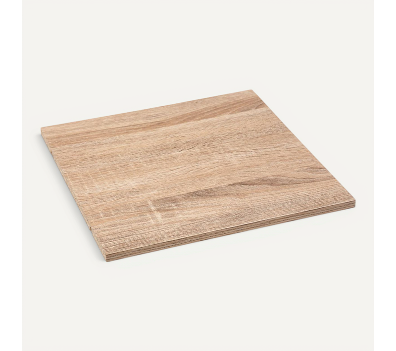 Tablette Pour Étagère Coloris Naturel 32 X 32 X 1.2 Cm Mix N' Modul