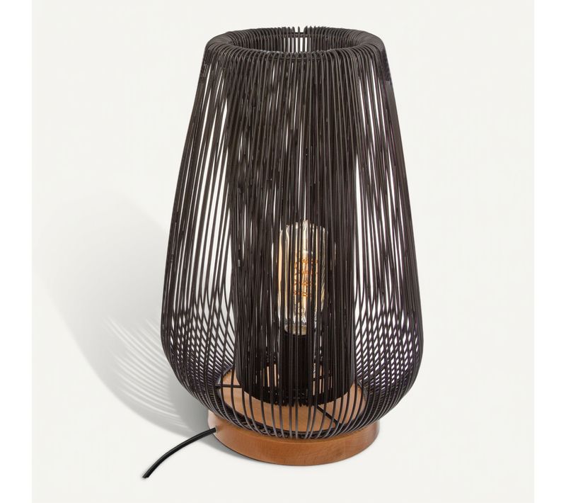 Lampe à poser H. 40,5 cm NODA Noire