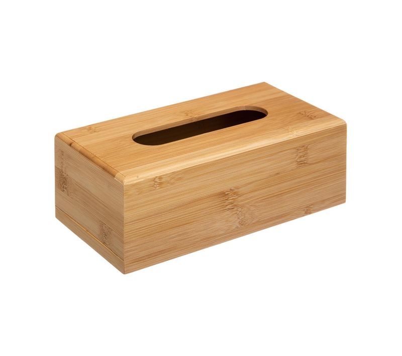 Boîte à Mouchoirs En Bambou L 25 Cm