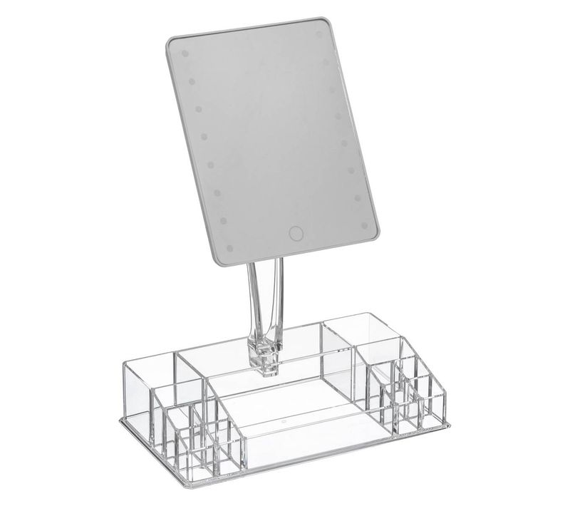 Miroir LED 14 Compartiments "selena" Transparent