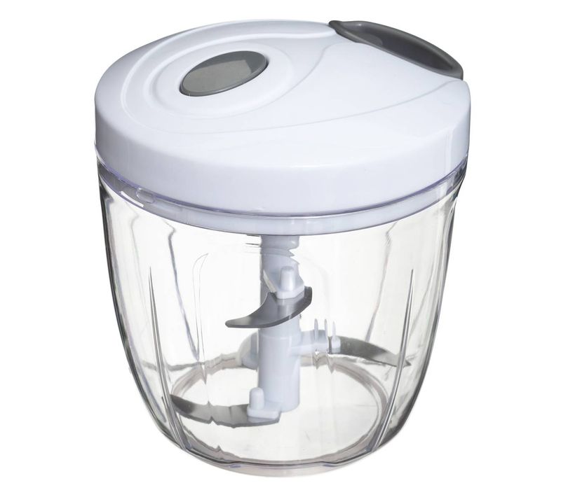 Hachoir Et Batteur Manuel à Fil Blanc