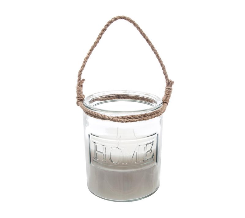 Bougie 3 Mèches Parfumée Vanille et Musc 780 G Pot En Verre