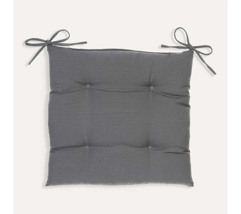 Galette De Chaise D'extérieur Korai - 40 X 40 Cm - Gris Ardoise