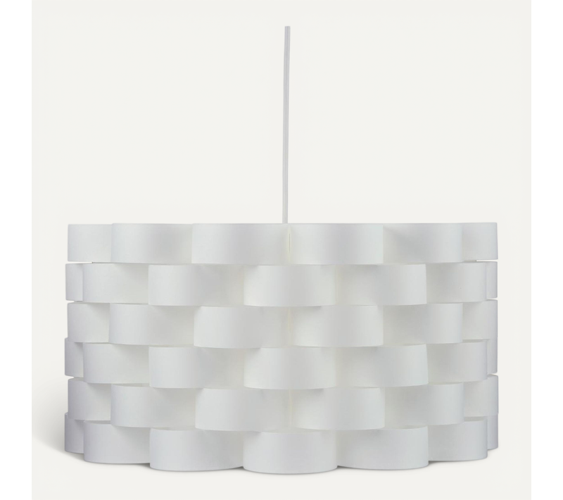 Luminaire Suspension Blanche D 42 Cm