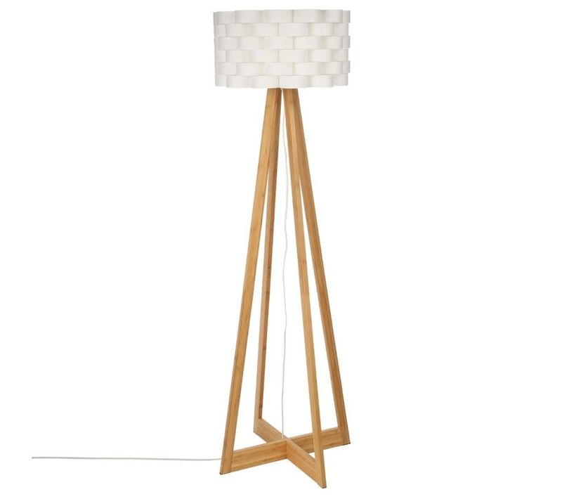 Lampadaire Arc Delia Naturel H149,5