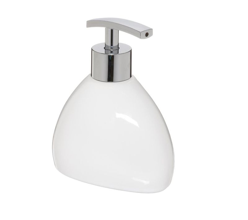 Distributeur à Savon Ou Lotion En Céramique Blanche 250 Ml