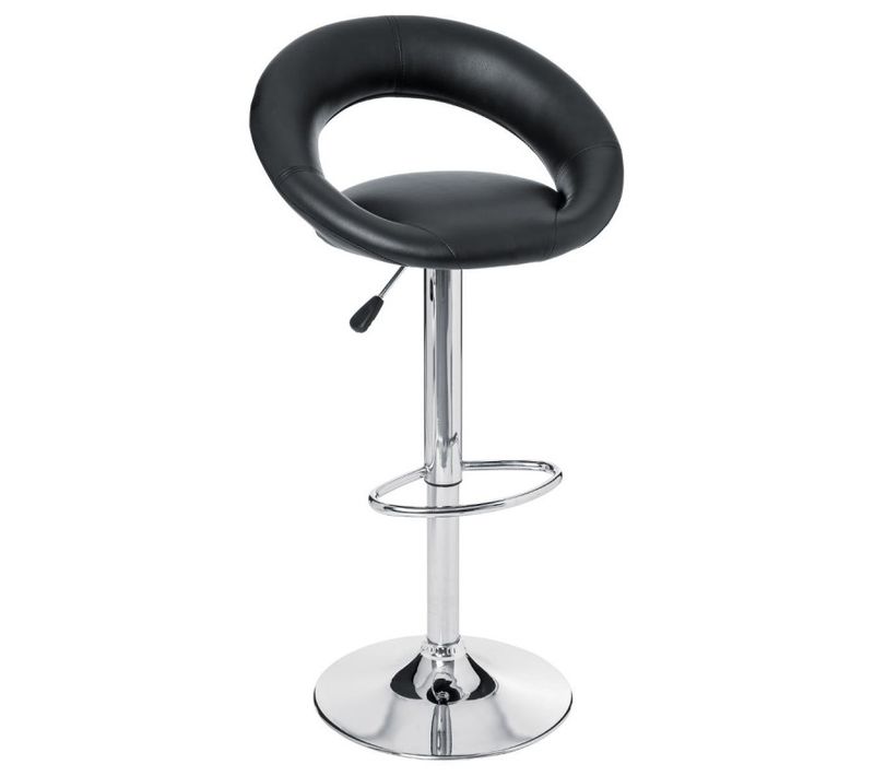 Tabouret De Bar Sasha Noir Atmosphera - Noir