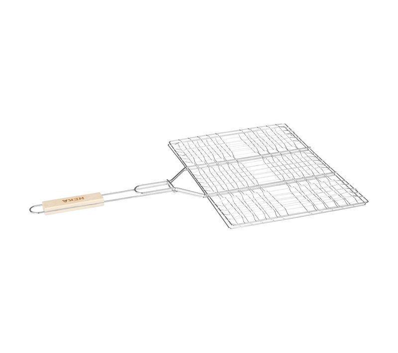 Grille De Barbecue Rectangulaire Double 40x30cm
