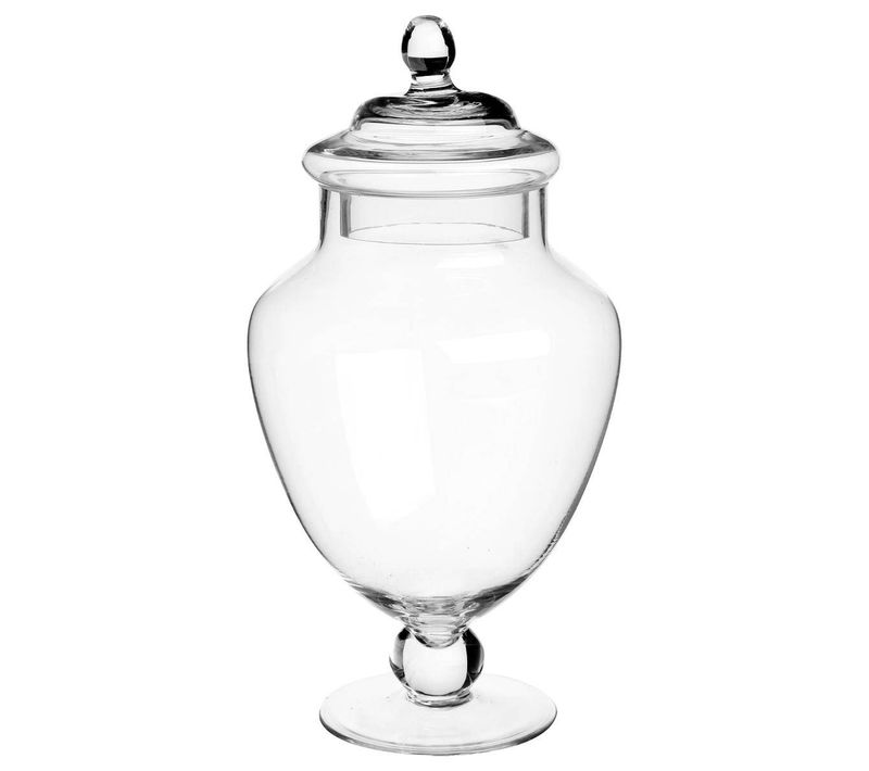 Bonbonnière Verre Sur Pied 21l