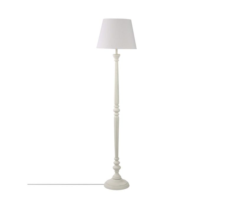 Lampadaire Drt ''leo'' Blanc H156 Cm