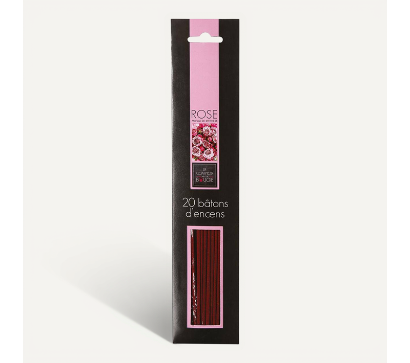 Lot De 20 Bâtons D'encens Rose H25cm