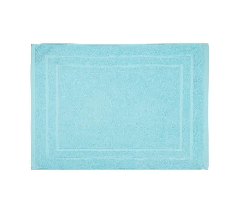 Tapis De Salle De Bain En Coton Aqua 50 X 70 Cm