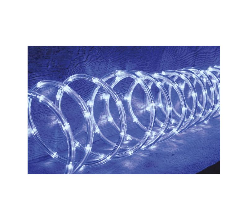 Guirlande Lumineuse Extérieur Tube 24 M 432 LED Blanc Froid 8 Jeux De Lumière