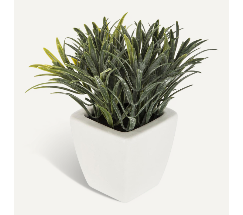 Plante Artificielle Pot En Céramique H 15 Cm