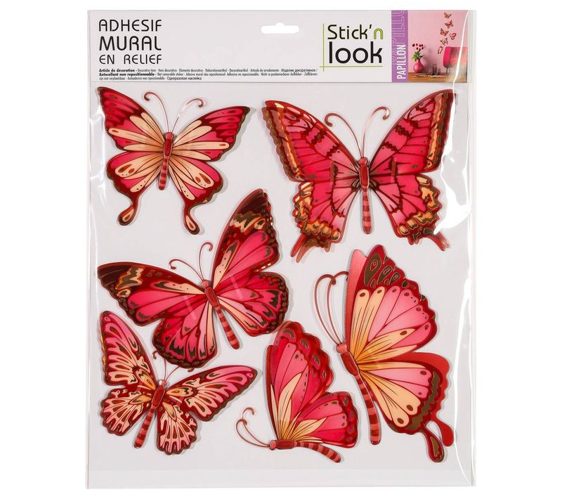 Sticker En Relief Papillon