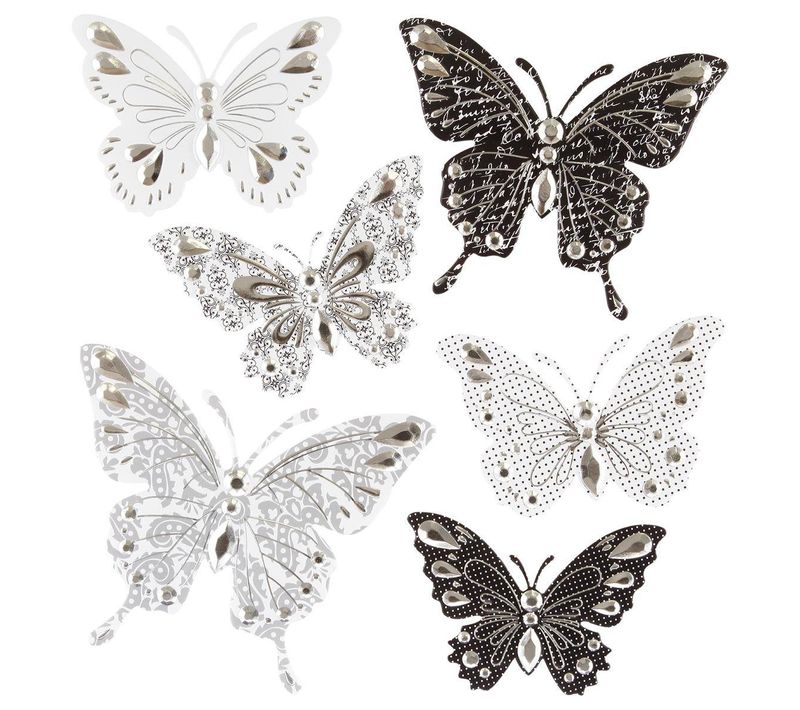 Sticker En Relief Papillon