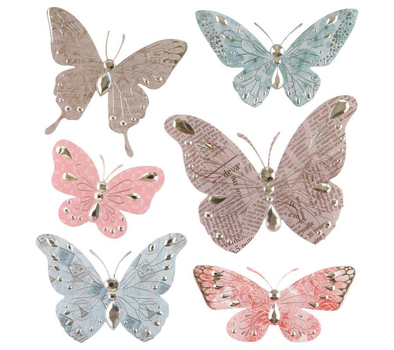 Sticker En Relief Papillon