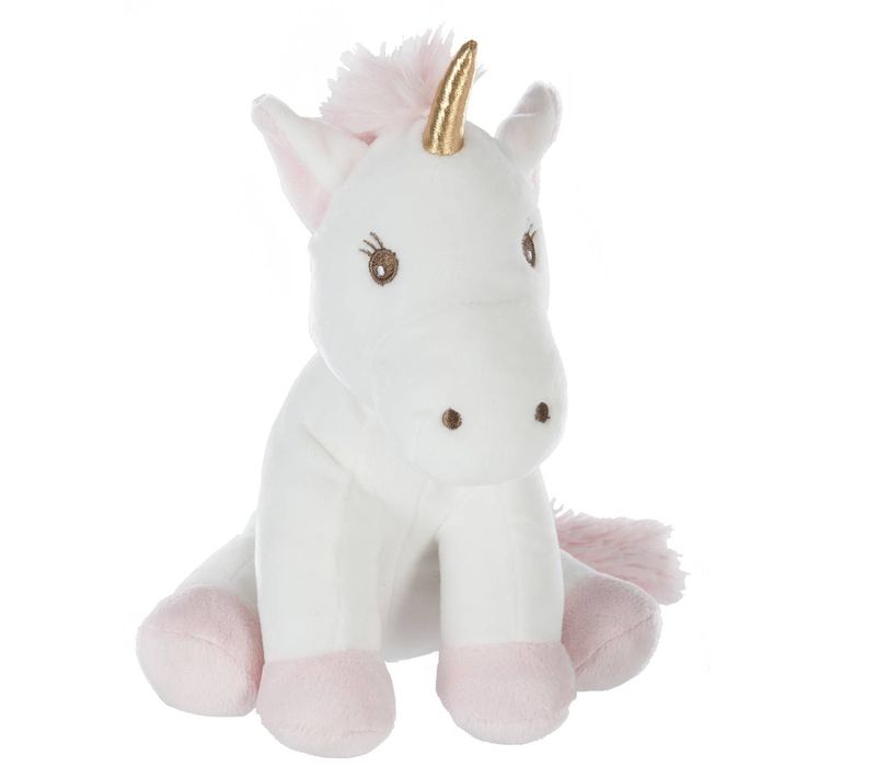 Peluche Licorne Rosy H.22cm
