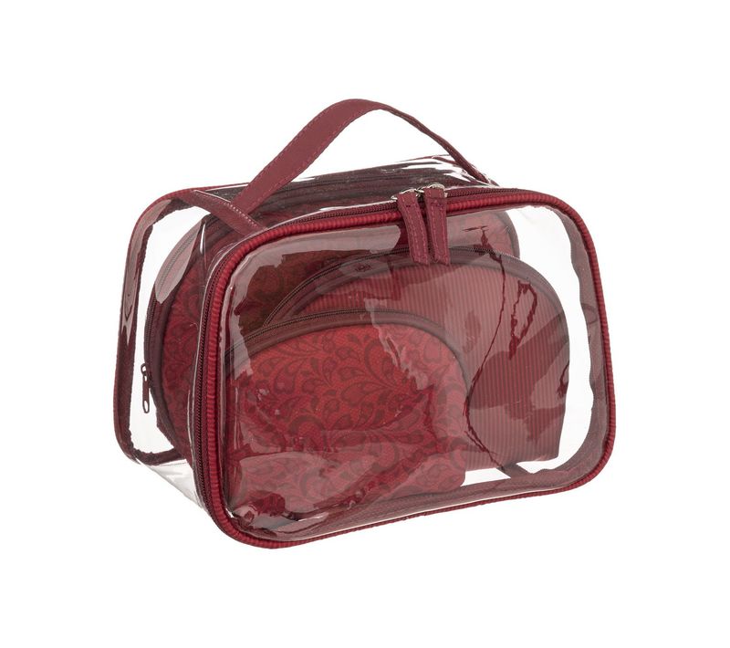 Set De 4 Trousses De Toilette Et Maquillage