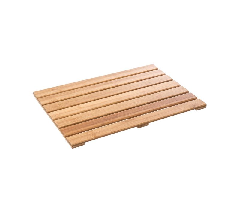 Tapis Caillebotis En Bambou 53 X 36 Cm