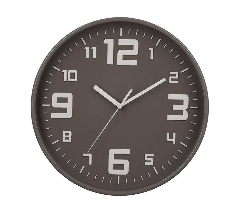 Pendule Murale Silencieuse Best Gris D 30 Cm