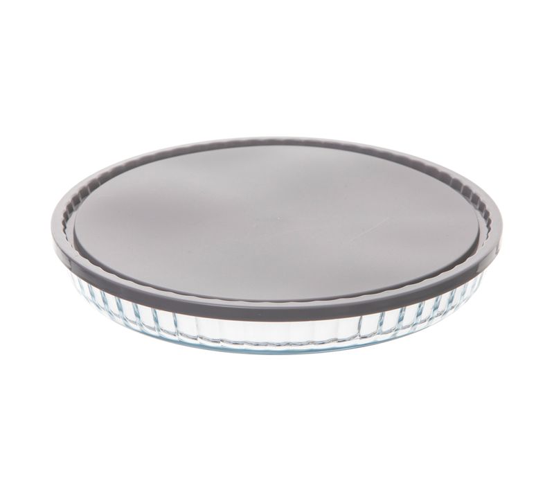 Moule à Tarte Couvercle Silicone 27,5cm "keepeat"