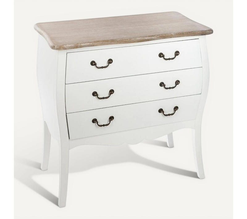 Commode 3 Tiroirs Nat Chrysa Atmosphera