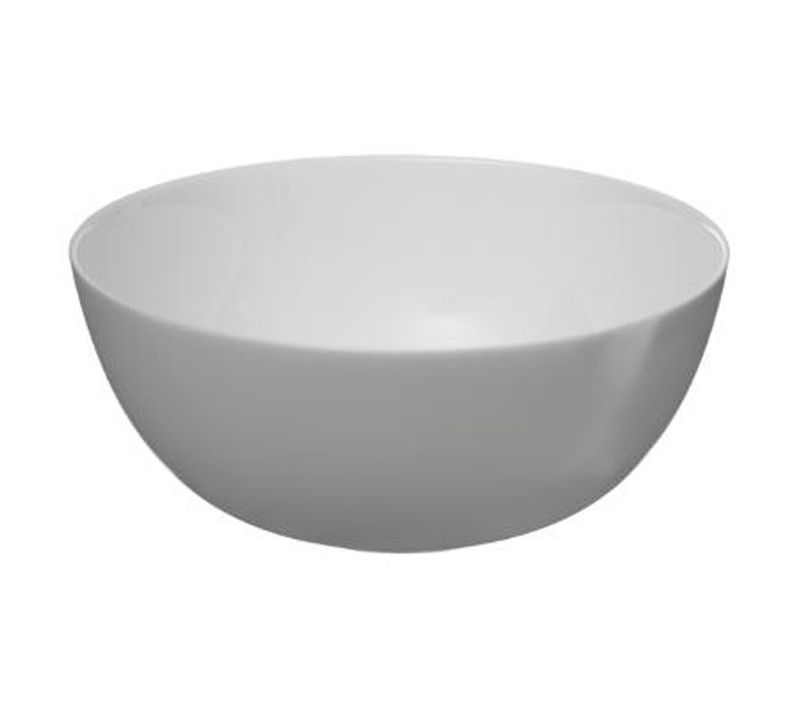 Saladier En Verre "jeanne" 21cm Blanc