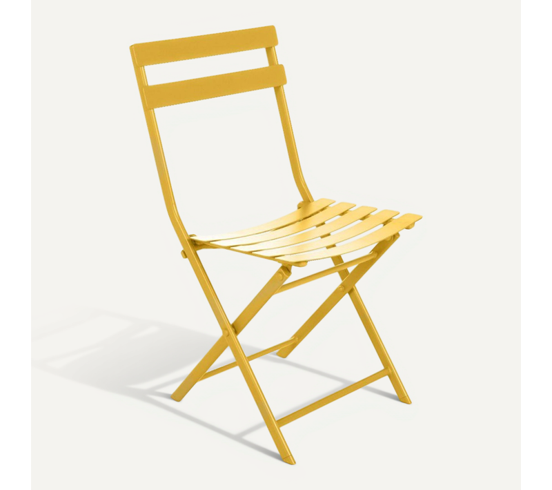 Chaise Métal Pliante Greensboro Moutarde Hespéride
