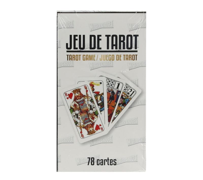 Jeu De Tarot 78 Cartes "juego" 11cm Gris