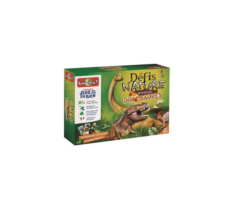 Jeu De Société  Le Grand Jeu Défis Nature Dinosaures