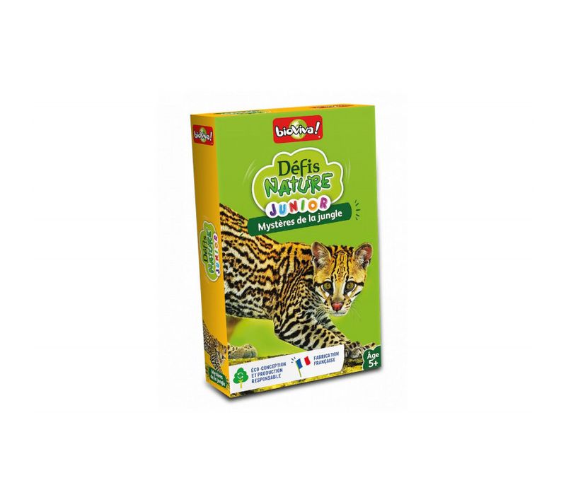 Jeu De Cartes  Défis Nature Junior Mystères De La Jungle