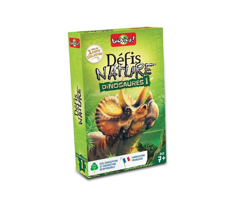 Jeu De Cartes Défis Nature Dinosaures 1 Version 2022