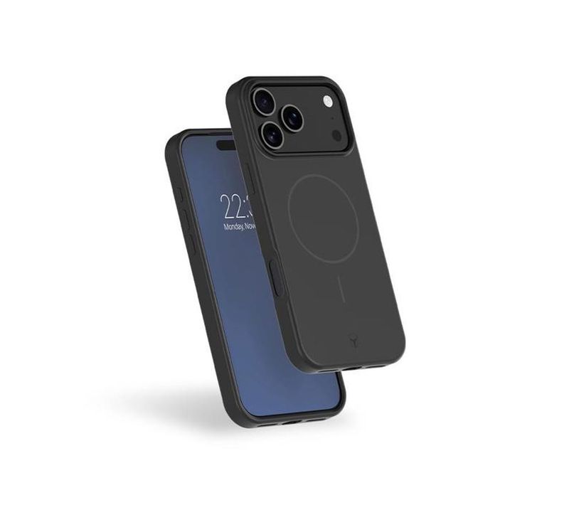 Coque Silicone Renforcée Magsafe Pour iPhone 17 Pro Max - Noir