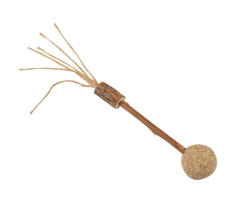 Jouet Sucette Pour Chat "matatabi" 14cm Naturel