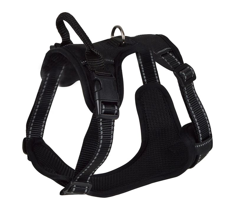 Harnais Anti-traction Pour Chien "sécurité" 81cm Noir