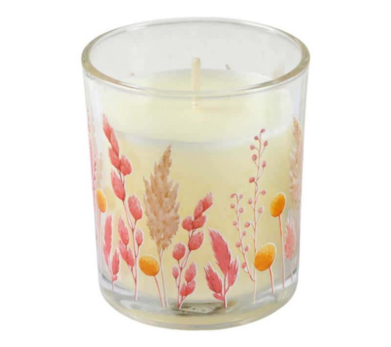 Bougie Parfumée "harmonie" 8cm Romance Florale