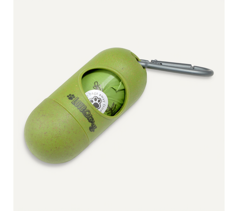 Distributeur De Sacs à Excréments "bio" 10cm Vert