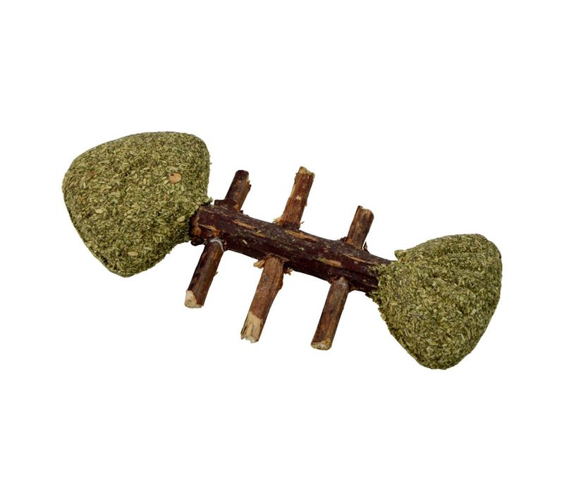 Jouet Poisson Pour Chat "matatabi" 8cm Naturel