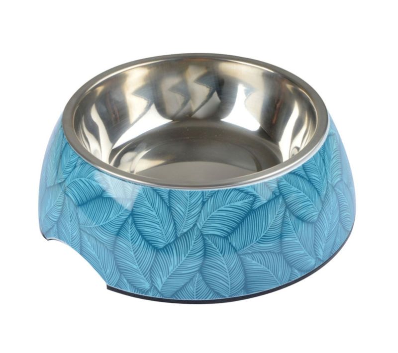 Gamelle Pour Chien et Chat "everplant" 17cm Bleu